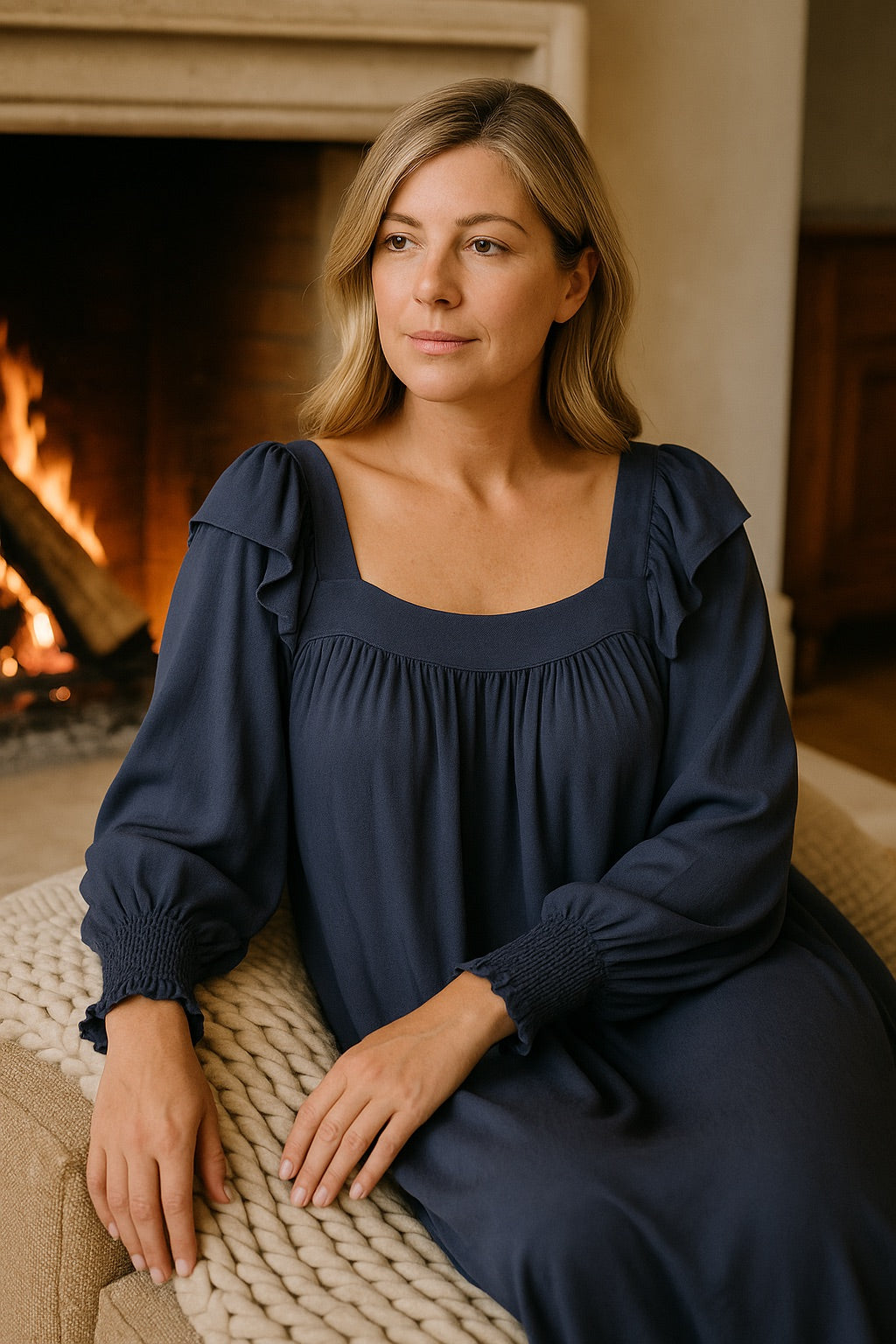 Introducing the Winter Polly Nightgown